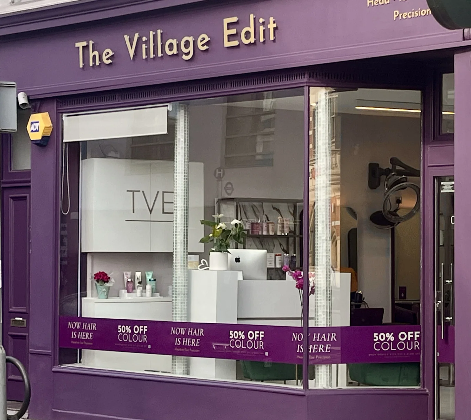 The Village Edit — shopfront on 2 High Street, Wimbledon Village (formerly Sajna Hand & Foot Spa)
