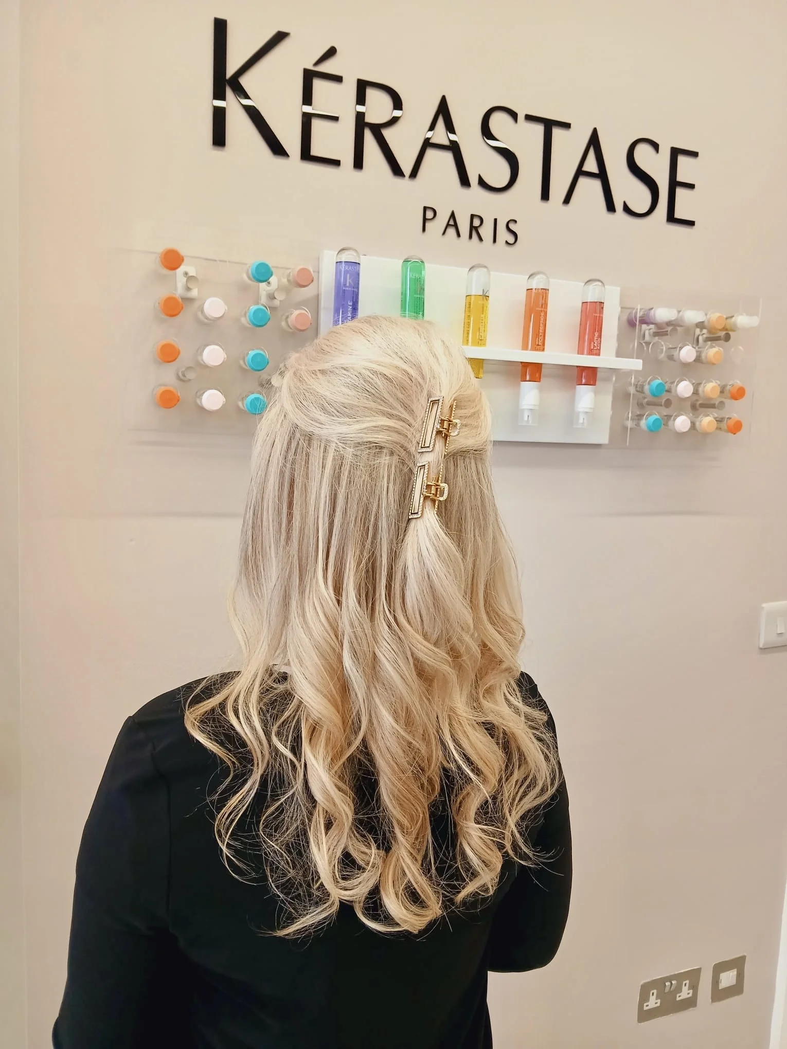 Soft blonde balayage, hand-painted by Bobby at The Village Edit in Wimbledon Village