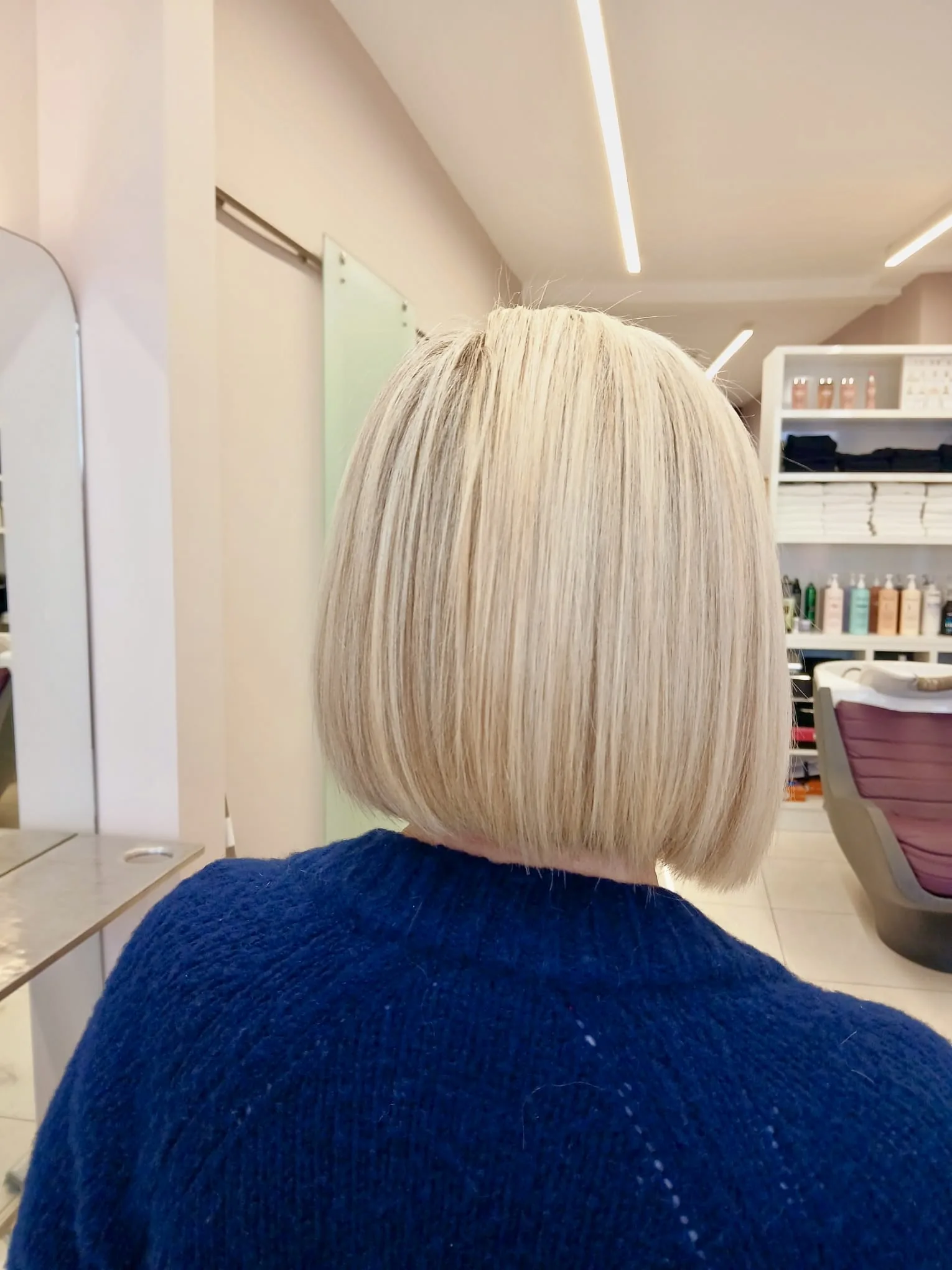 Sleek blonde by Bobby — L'Oréal Certified Colour Specialist at The Village Edit, Wimbledon Village